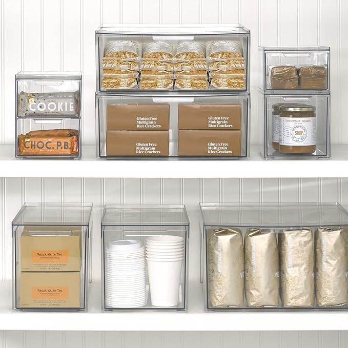 mDesign Stackable Storage Containers Box - Image 9