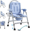 4 in 1 Folding Bedside Commode Chair by Fasjloctavty