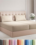 Split King Size 5 Piece Sheet Set by CGKUnlimited