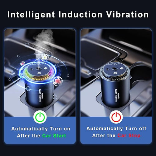 2025 Upgrade Smart Car Air Freshener, Rechargeable Car Air Freshener Diffuser - Image 2
