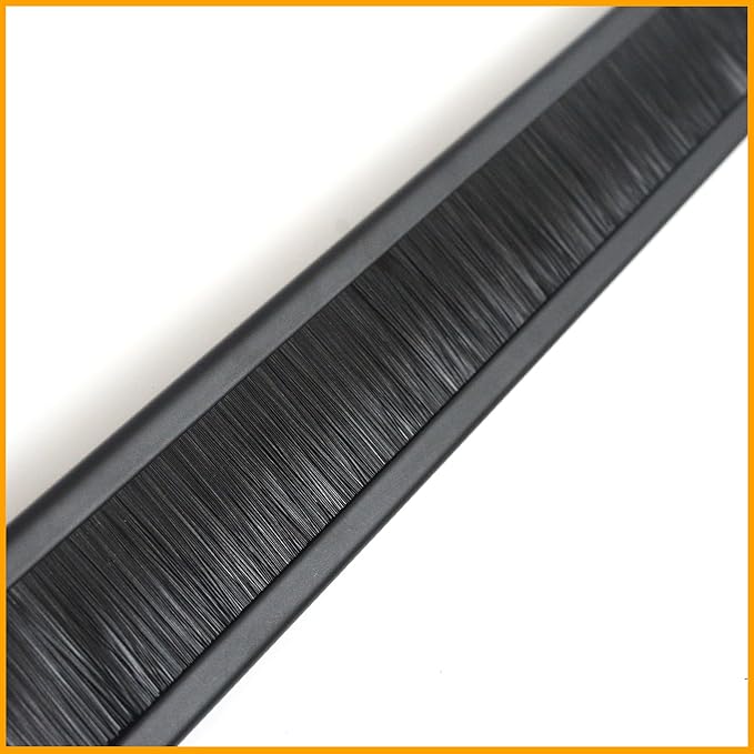 RIVECO 1U Brush Panels for Rack Cable Management, Server Rack Cable Organizer - Image 2