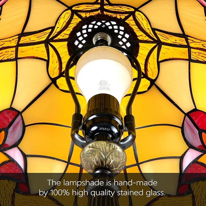 Luxury 12" Tiffany Style Table Lamp - Image 5