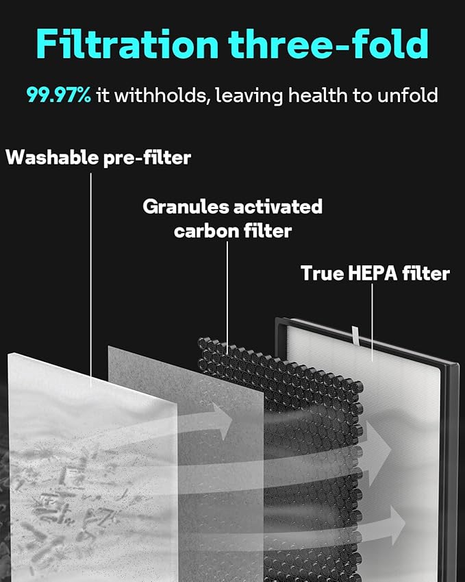Leemone 2 Pack Filter Replacement - Image 2
