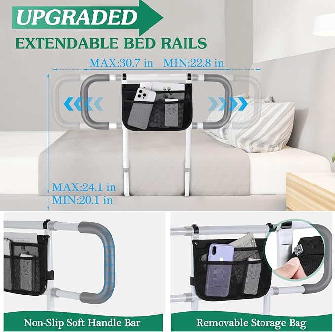 Bed Rails for Elderly Adults Safety - Image 2