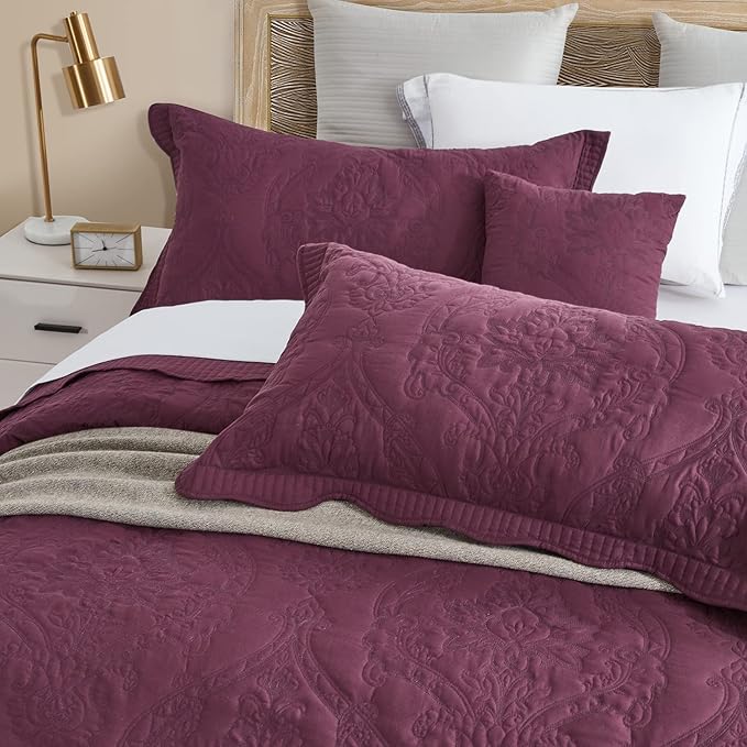CHIXIN Bedspread Coverlet Set Queen Size - Image 4