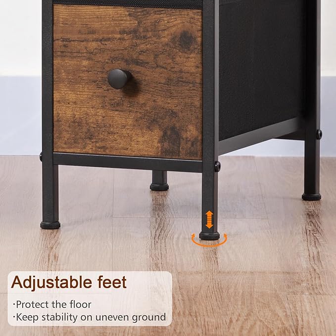 LOAKEKEL Narrow End Table Living Room - Image 9