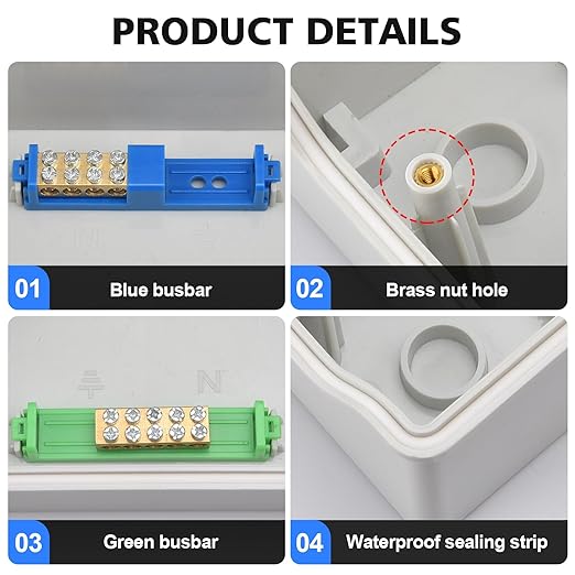 Mollom 9 Way HA Series Power Distribution Box - Image 5