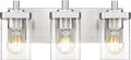 METWET Bathroom Light Fixtures, 3-Light Vanity Light by Metwet