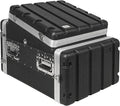 Sound Town Lightweight and Compact 6U ATA ABS Rack Case, by SOUNDTOWN