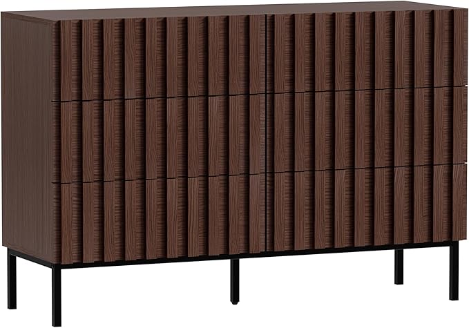UEV Fluted Dresser for Bedroom - Image 8