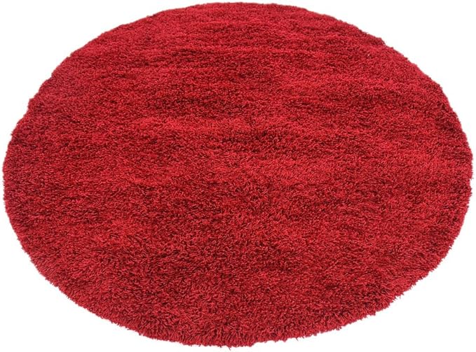 Unique Loom Solid Shag Collection Area Rug - Image 3