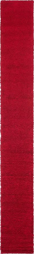 Unique Loom Solid Shag Collection Area Rug - Image 3