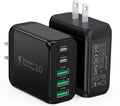 60W USB C Wall Charger Block, 5-Port C Charger Fast Charging Block PD Power by CSODINCE