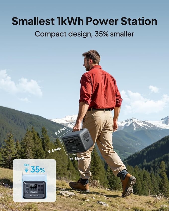 BLUETTI Elite 100 V2 Portable Power Station - Image 3