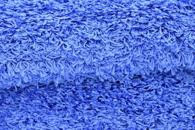 Unique Loom Solid Shag Collection Area Rug - Image 14
