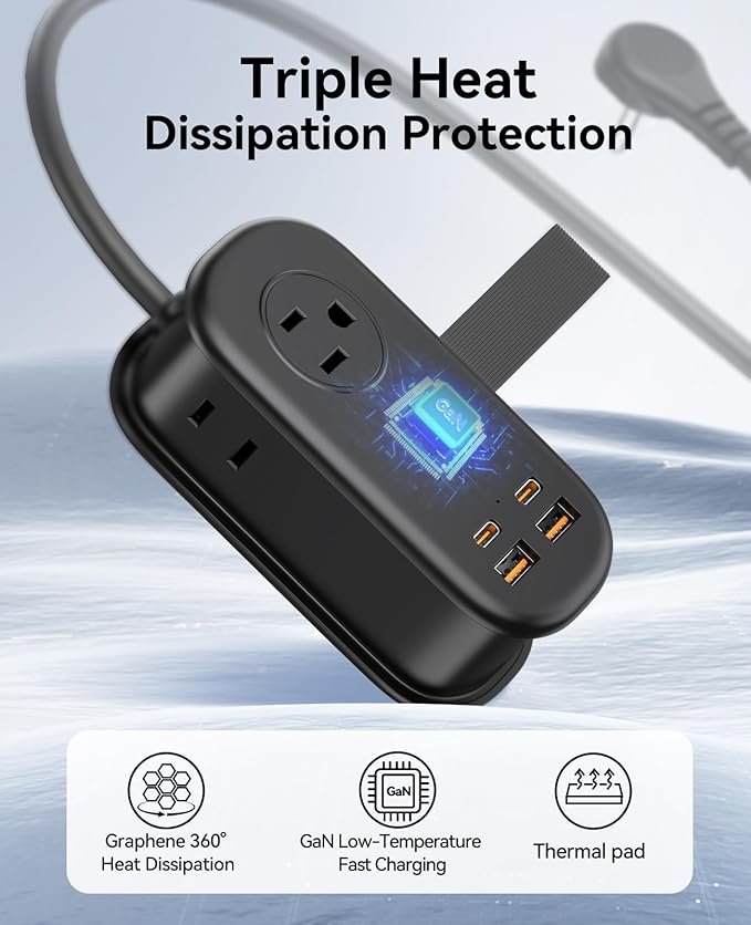 ORICO 65W GaN Travel Power Strip - Image 5