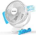 Svinkal usb Personal Clip on Fan 2400mAh Battery Operated 6in, Type C, 3 Speed by FocusedUSBsmallappliances
