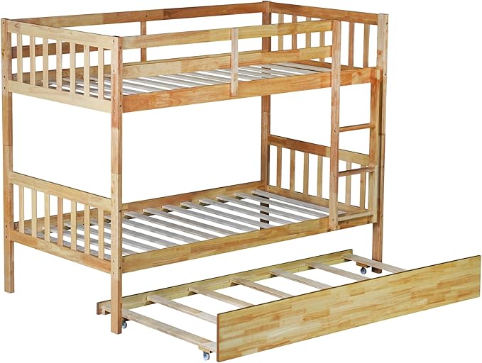 Bellemave Twin Over Twin Bunk Bed - Image 6