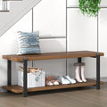 FOLUBAN Entryway Bench with Shoe Storage, Modern End of Bed Bench, Wood and by FOLUBAN