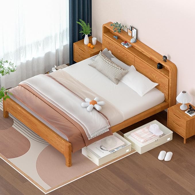 Under Bed Storage with Wheels, No Assemble Required 7.5 inches height Under Bed - Image 5