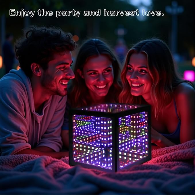 Heepulor Infinity Hyper Cube LED Light LED Controller - Image 3