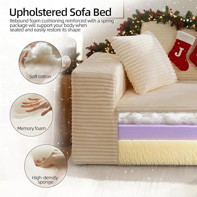 Single Cloud Sofa, Giant Bean Bag Chair - Image 4