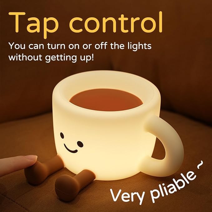 QANYI Coffee Cup Night Light, Gifts - Image 7