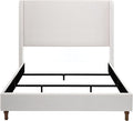 Harper Upholstered Wingback Bed Frame by Unknown
