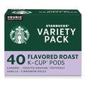 Starbucks K-Cup Coffee Pods, Flavored Hot or Iced Coffee, Variety Pack by StarbucksbyNespresso