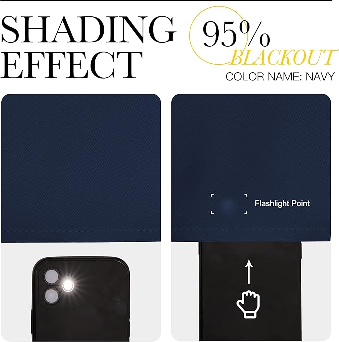 NICETOWN Blackout Curtain Panels 84 - Image 7