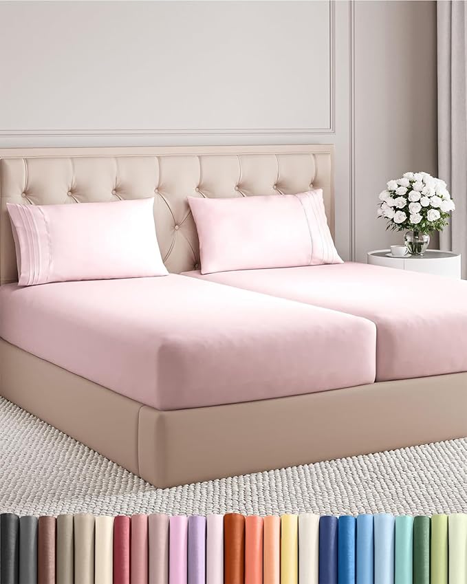 Split King Size 5 Piece Sheet Set by CGKUnlimited