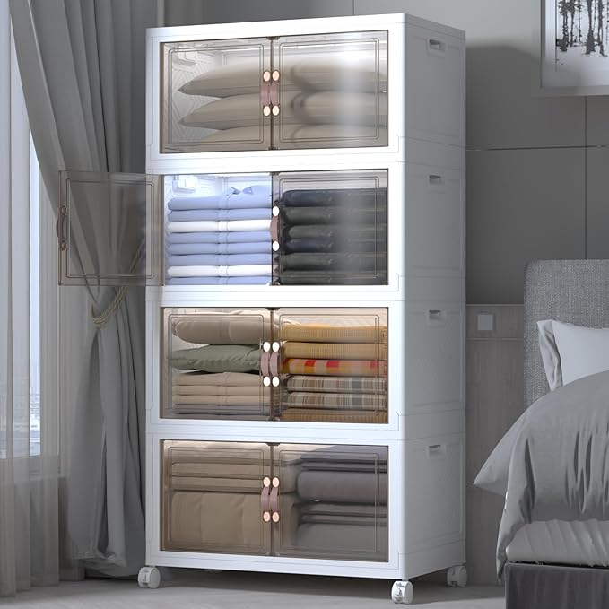 Extra Large Stackable Storage Bins by VNVTO