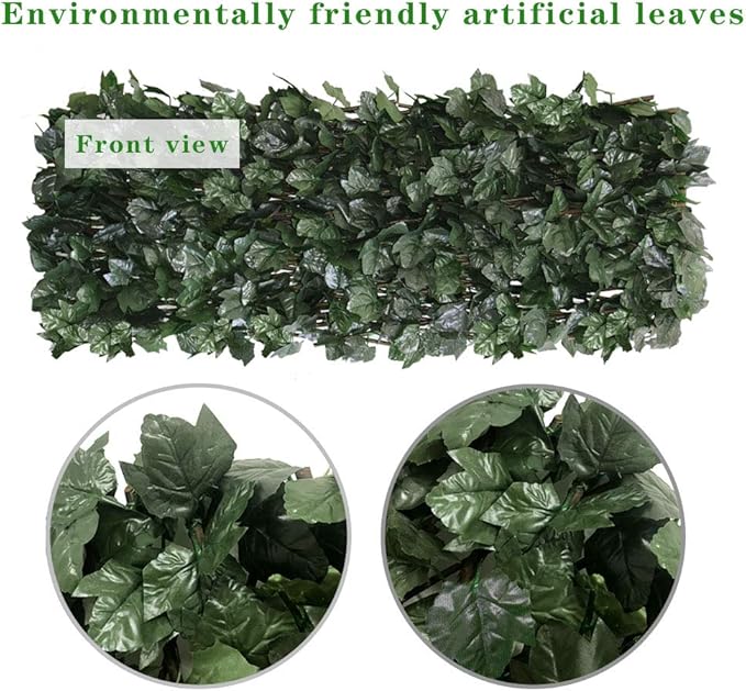 BYBAG Expandable Faux Ivy Fence Privacy Screen - Image 3