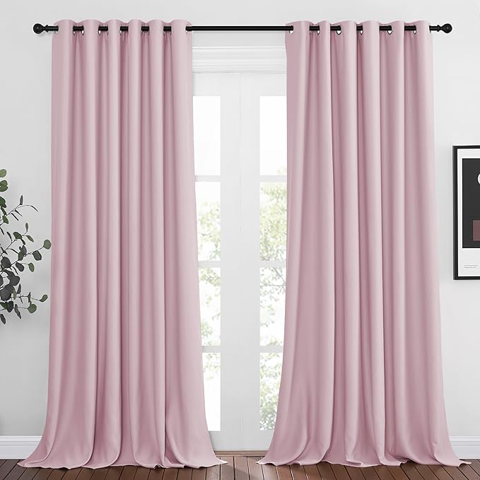 NICETOWN Room Darkening Draperies Curtain Panels by NICETOWN