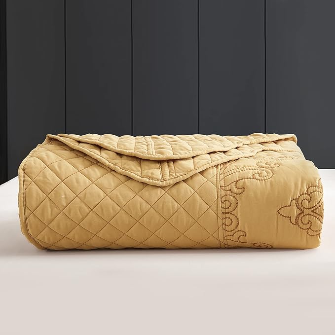 CHIXIN Bedspread Coverlet Quilt Set Full Size - Image 8