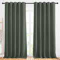 NICETOWN Blackout Curtains for Sliding Glass Door, Grommet Thermal Window by NICETOWN