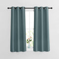NICETOWN Blackout Greyish Blue Curtains by NICETOWN