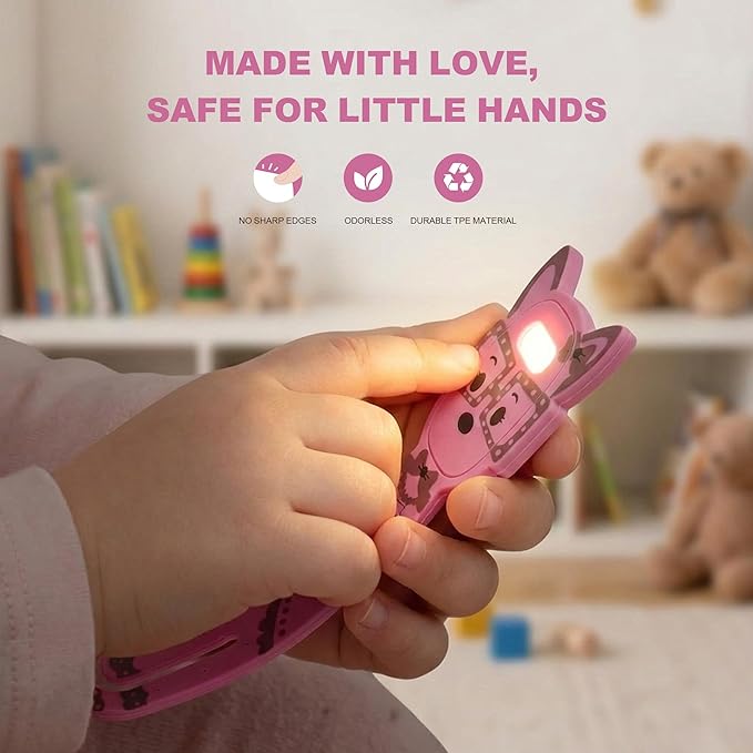 Rechargeable Book Light for Kids at Night – Portable Clip-On LED Light - Image 7
