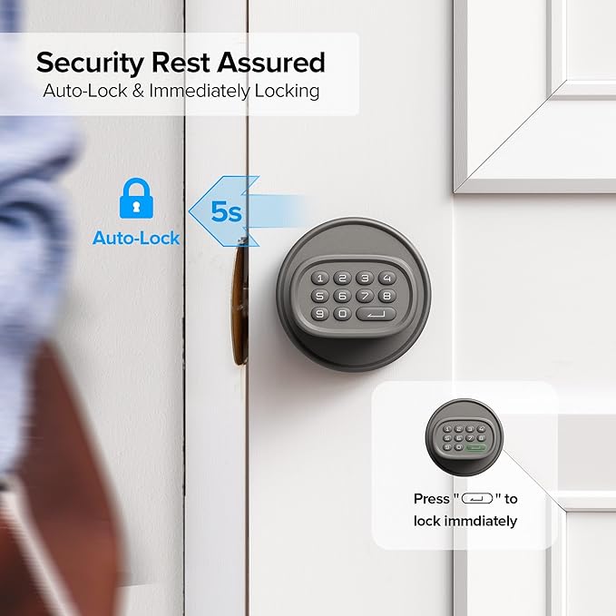 ThorBolt Keyless Entry Door Lock, Fingerprint Door Lock - Image 7