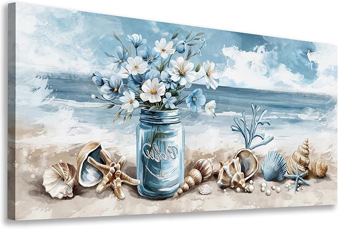 yearainn Coastal Canvas Wall Art - Image 2