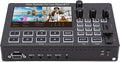 Yunseity 1080P Video Switcher, 5 Inch Screen 4 Channel HD Multimedia Interface by Yunseity