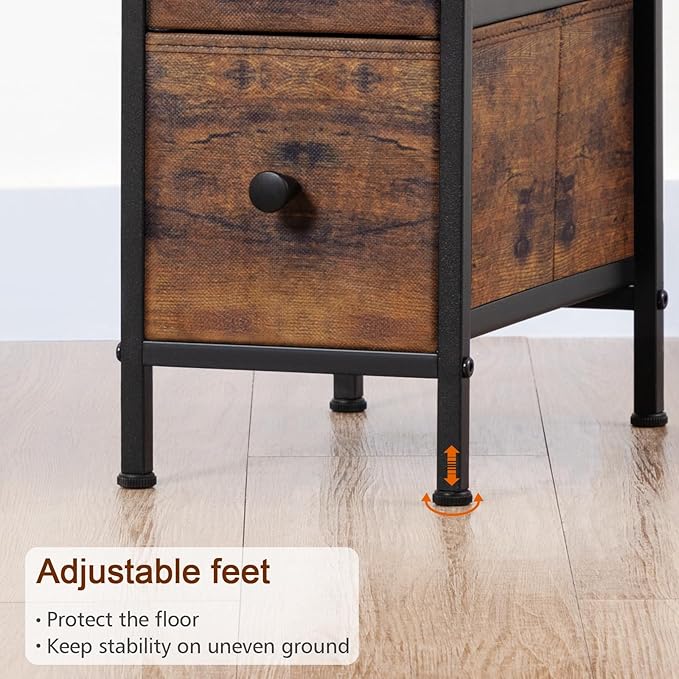LOAKEKEL Narrow End Table Living Room - Image 9