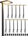 SUNVIE 5W Anti-Glare Low Voltage Pathway Lights Wired 12-24V LED Landscape Path by SUNVIE