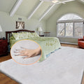 Silver Grey Plush Washable Area Rugs 8x10 Shag Rugs by ORINOVA