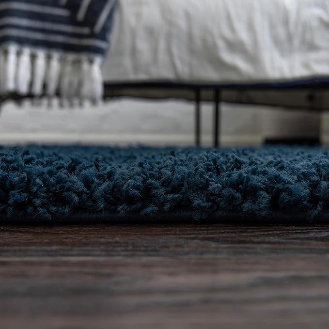 Unique Loom Solid Shag Collection Area Rug - Image 13