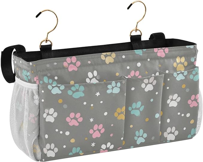 Bedside Caddy Hanging Bunk Bed Caddy Bed Organizer Hanging Pocket - Image 2