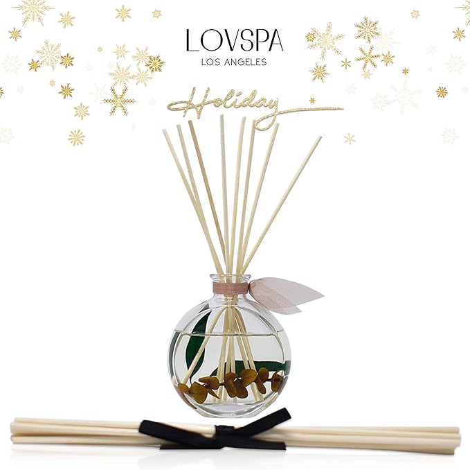 LOVSPA Reed Diffuser Set, Winter Woods Scented Oil Diffuser - Image 3
