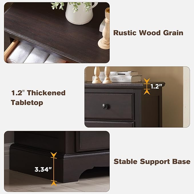 T4TREAM 6 Drawers Dresser Chests - Image 6