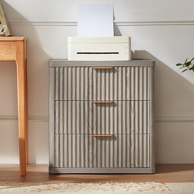 LEYAOYAO 23" Wide Fluted Night Stand - Image 8