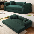 Convertible Sleeper Sofa Bed, Corduroy Pull Out Couch by GJQFurniture